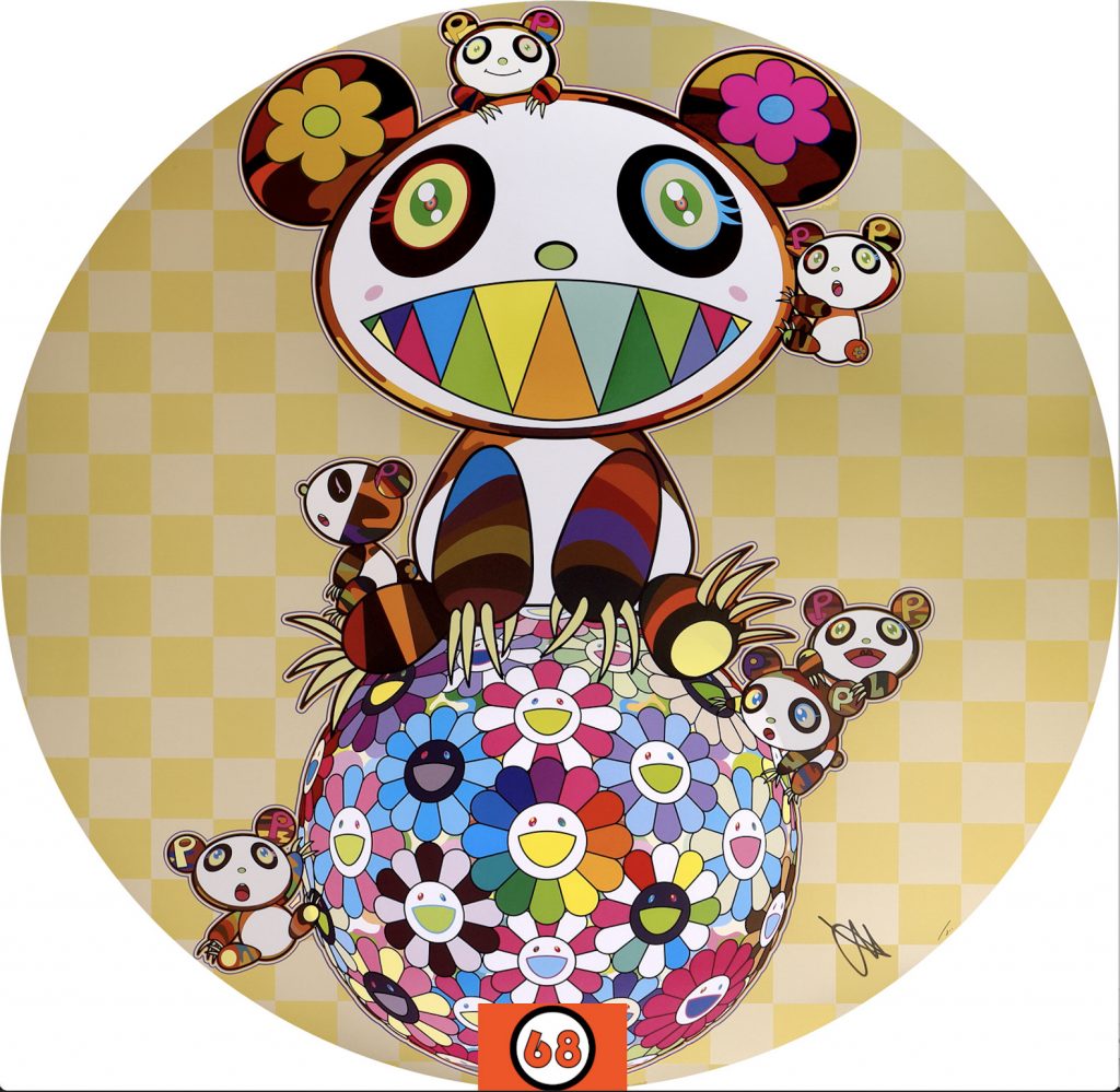 ▷ Panda-chan Hoyoyo Zzzzz by Takashi Murakami, 2020, Print