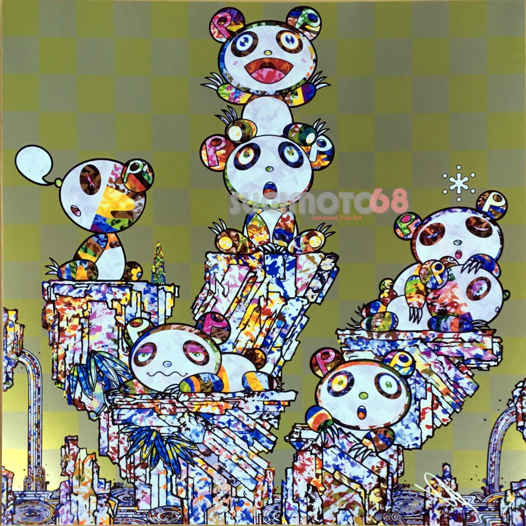 ▷ Panda-chan Hoyoyo Zzzzz by Takashi Murakami, 2020, Print