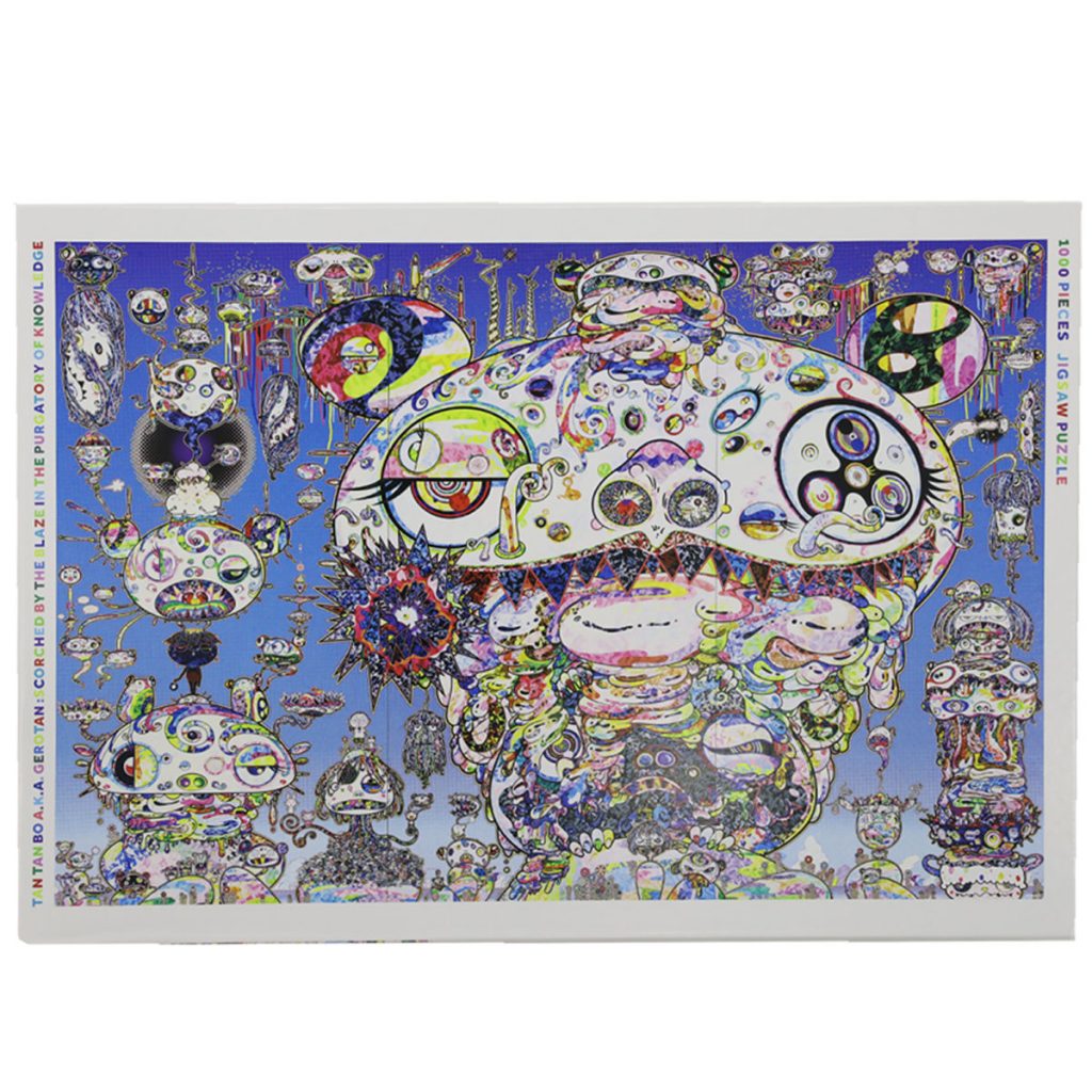 新品 4個セットTonari no Zingaro Jigsaw Puzzle SKULLS & FLOWERS